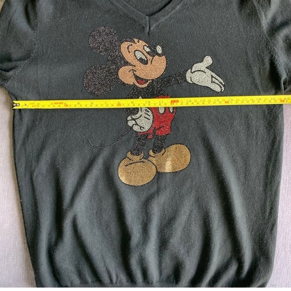 Mickey Mouse Embellished Sweater XL - Picture 4 of 14